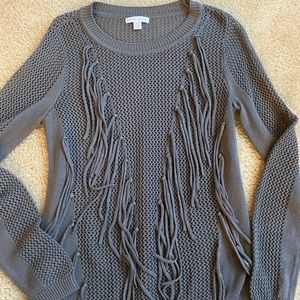 Fringe sweater